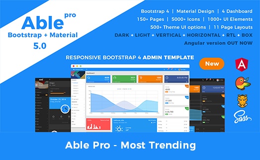 Able pro admin template